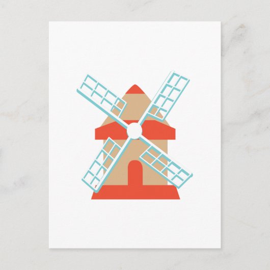 Windmolen Briefkaart (Voorkant)
