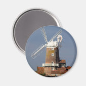 Windmolen in Cley, North Norfolk. Magneet (Voorkant / Achterkant)
