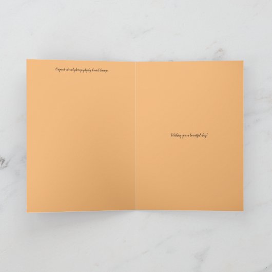 Windmolen in Holland Art Impasto Kaart (Binnen)