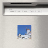 Windmolen in Oia, Santorini, Griekenland Magneet (Insitu (Vaatwasser))