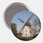 windmolen in Podersdorf Magneet (Voorkant / Achterkant)