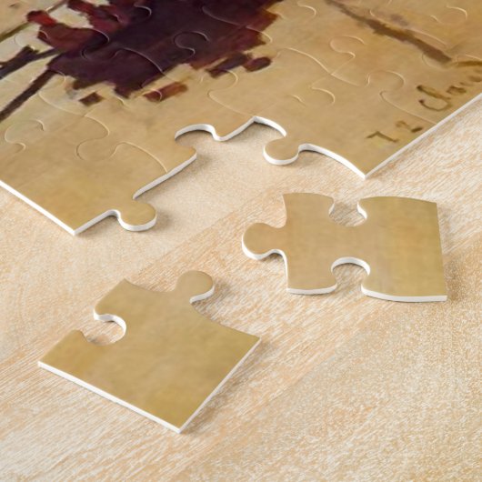 Windmolen in Zaandam Monet Fine Art Legpuzzel (Zijkant)