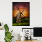 Windmolen Poster (Thuiskantoor)
