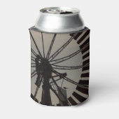 Windmolen silhouet koelbox blikjeskoeler (Blikje Achterkant)