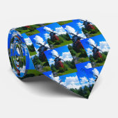 Windmolen Stropdas (Opgerold)