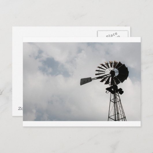 "windmolen" van Coressel Productions Briefkaart (Voorkant / Achterkant)