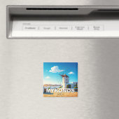 windmolen van de koelkast van Mykonos Magneet (Insitu (Vaatwasser))