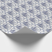  windmolenboot Delft Blue Cadeaupapier (Hoek)