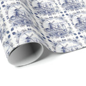  windmolenboot Delft Blue Cadeaupapier (Rol Hoek)