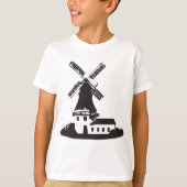 Windmolengebouw T-shirt (Voorkant)