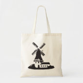 Windmolengebouw Tote Bag (Voorkant)