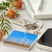 Windmolenlandschap Sleutelhanger (Voorkant Rechts)