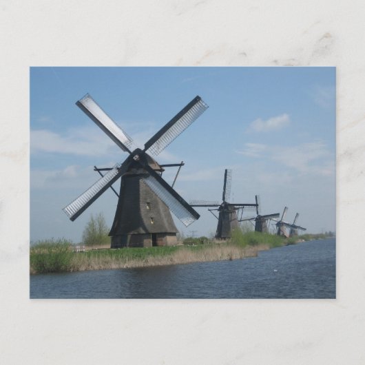 Windmolens Briefkaart (Voorkant)