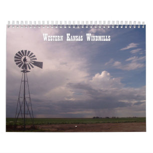 Windmolens van Western Kansas Kalender