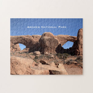 Window Arch - Arches National Park Briefkaart Legpuzzel