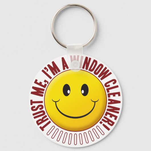 Window Cleaner Trust Sleutelhanger (Voorkant)