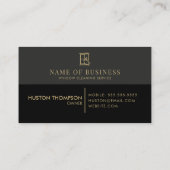 Window Cleaning Service Professional Logo Visitekaartje (Achterkant)