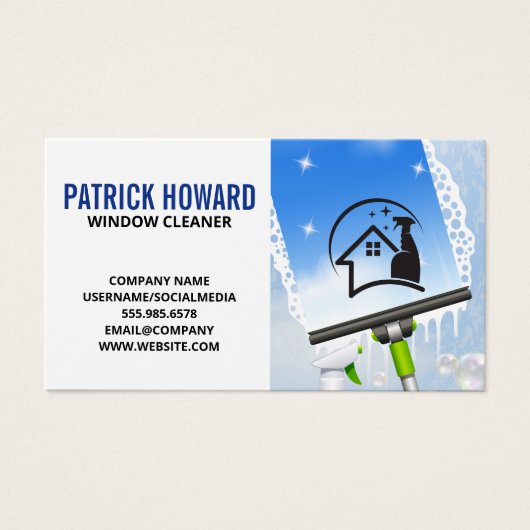 Window Cleaning | Squeegee | Cleaning Spray (Devant)