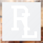 Window Cling Raamsticker (Vel 2)