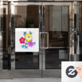 Window Cling Raamsticker (Kantoordeur)