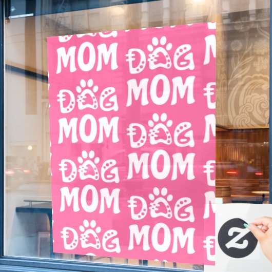 Window Cling Raamsticker (Cafe Raam)