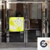 Window Cling Raamsticker (Kantoordeur)
