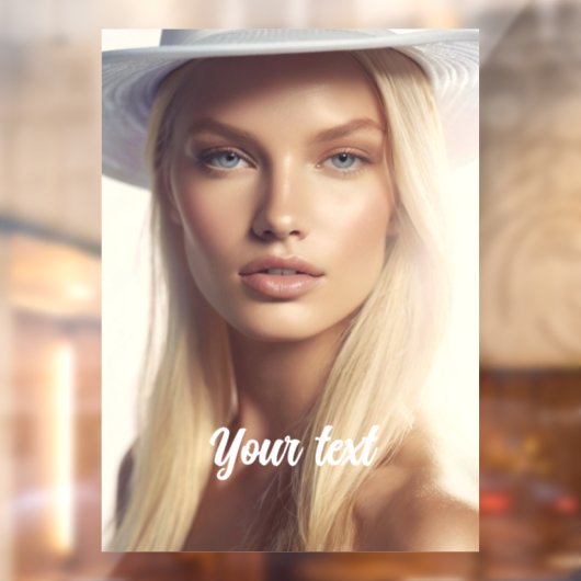 Window Cling Raamsticker (Vel 2)