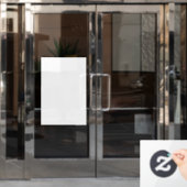 Window Cling Raamsticker (Kantoordeur)