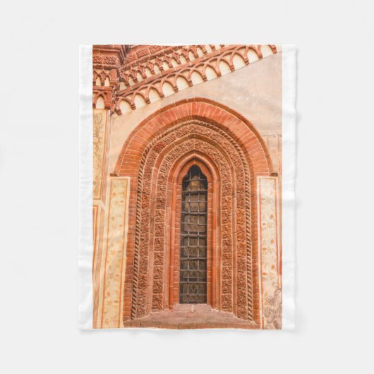 WINDOW OF GOTHIC STYLE Fleece Blanket Deken (Voorkant)