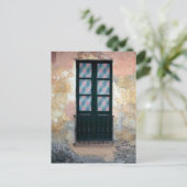 Window Railing Foto Briefkaart (Staand voorkant)