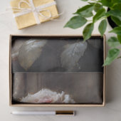 Window Roses in Blush Decoupage Tissuepapier (Geschenk)