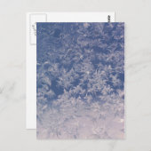Window Snowflakes Briefkaart (Voorkant / Achterkant)