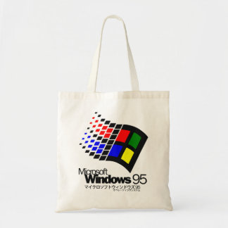 Windows 95-microsoft tote bag