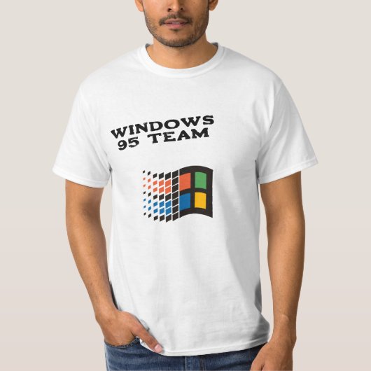 Windows 95-Shirt T-shirt (Voorkant)