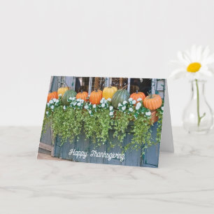 Windows Box Autumn Card Kaart