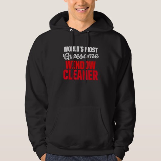 Windows Cleaner Cleaner 3 Hoodie (Voorkant)