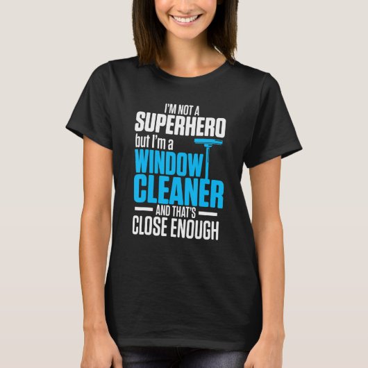 Windows Cleaner Cleaning 46 T-shirt (Voorkant)