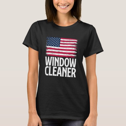 Windows Cleaner Cleaning 66 T-shirt (Voorkant)