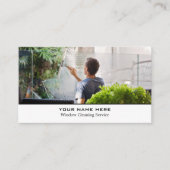 Windows Cleaner, Cleaning Service Visitekaartje (Voorkant)