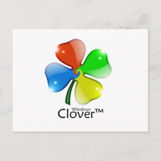 Windows Clover Edition Briefkaart