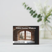 Windows Company Home Builder Visitekaartje (Staand voorkant)