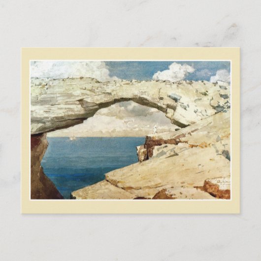 Windows en verre, Bahamas Winslow Homer Carte post (Devant)