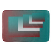 Windows in blauwgroen wit met vuurwapens badmat (Voorkant)