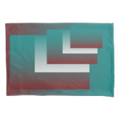 Windows in blauwgroen wit met vuurwapens kussensloop (Voorkant-Links)