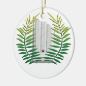 Windows Kolom Keramisch Ornament (Links)