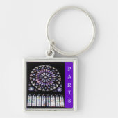 Windows Notre Dame Sleutelhanger (Voorkant)