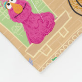Windows Patroon Sesame Street Fleece Deken (Hoek)