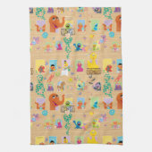 Windows Patroon Sesamstraat Apartement Theedoek (Verticaal)