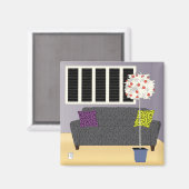 Windows Shutters Magnet Magneet (Voorkant / Achterkant)