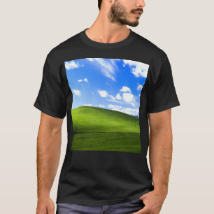 Windows XP-achtergrond T-shirt